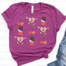Load image into Gallery viewer, Chocolate and Hearts DTF Print