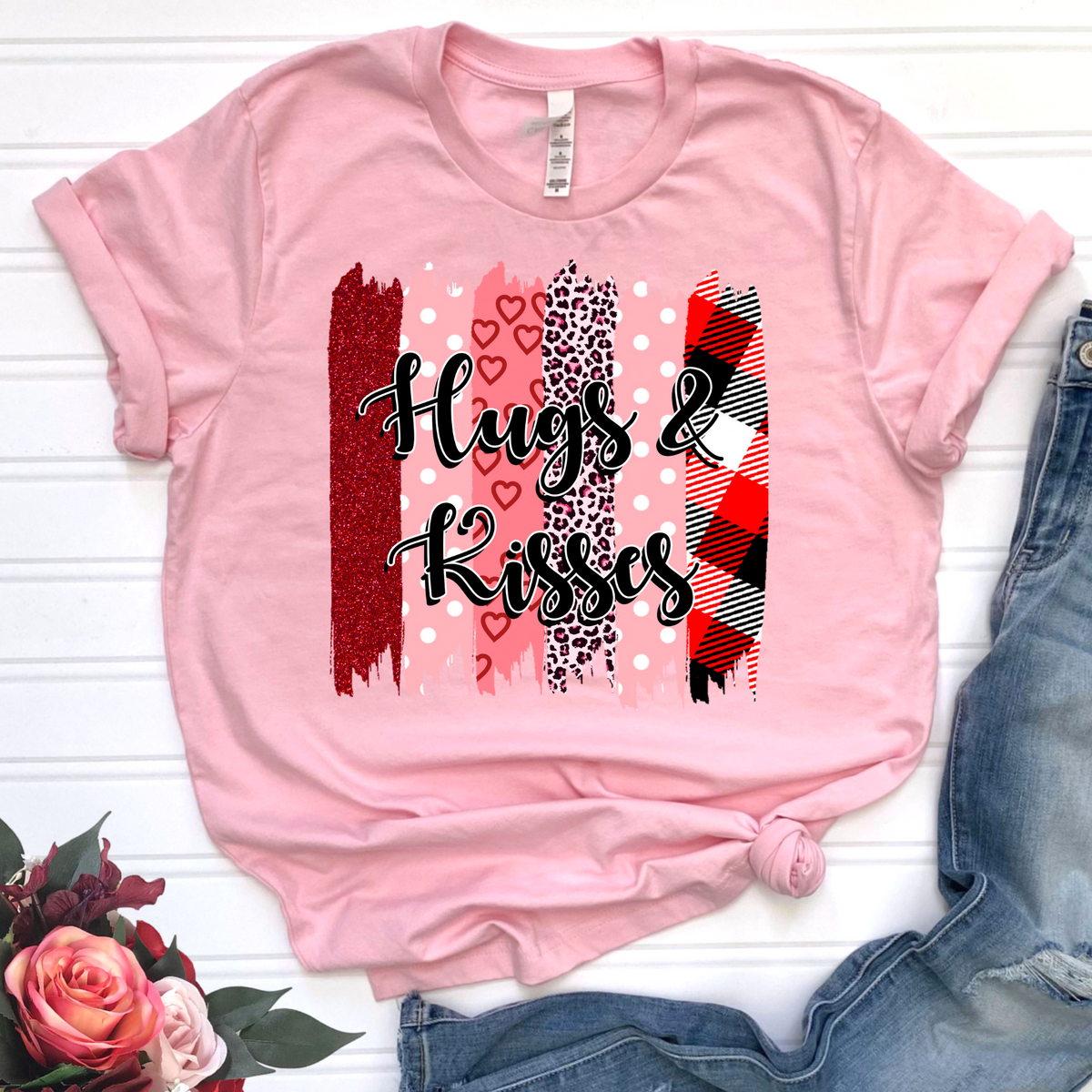 Hugs and Kisses DTF Print Crawford Country Store