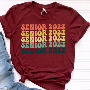 Senior 2023 Colors DTF Print