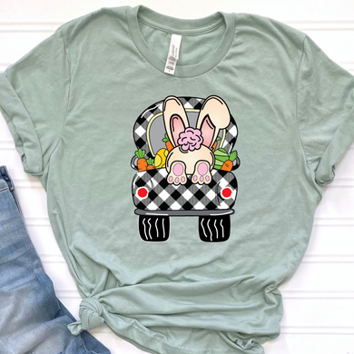 Bunny Truck DTF Print
