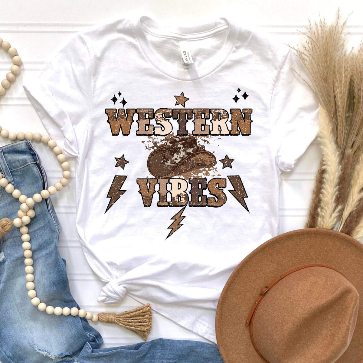 Western Vibes DTF Print Crawford Country Store