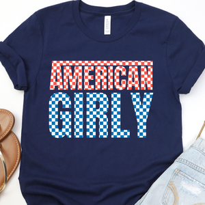 American Girly DTF Print