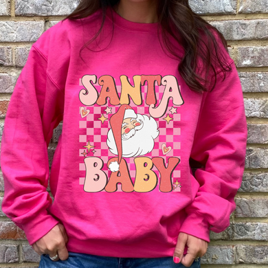 Santa Baby 1 DTF Print