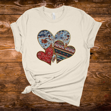 Load image into Gallery viewer, Country Roads Hearts DTF Print