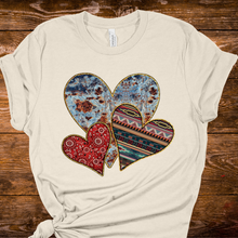 Load image into Gallery viewer, Country Roads Hearts DTF Print