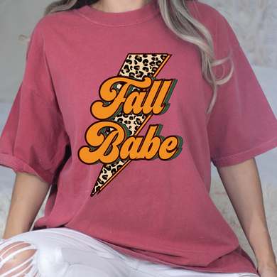 Fall Babe DTF Print