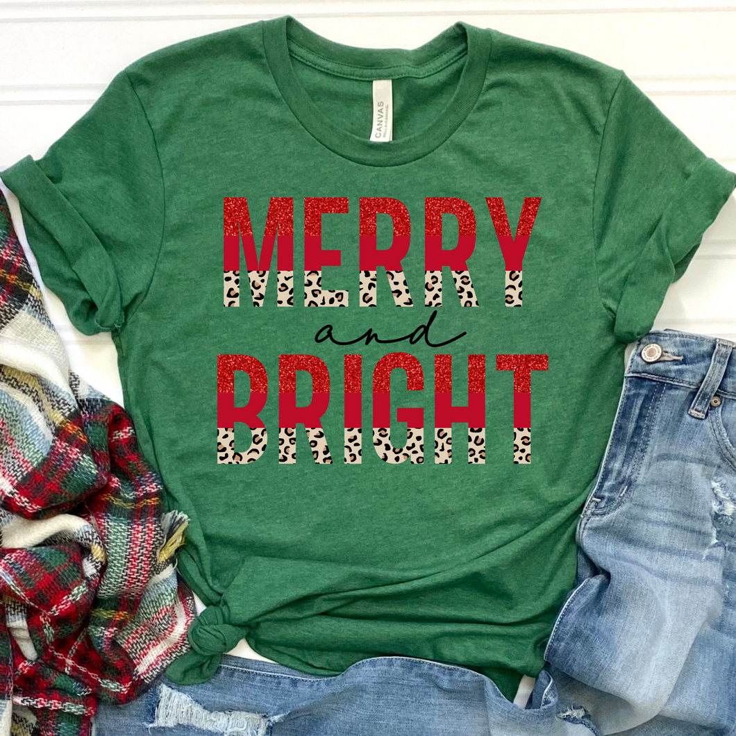 Merry And Bright 4 DTF Print