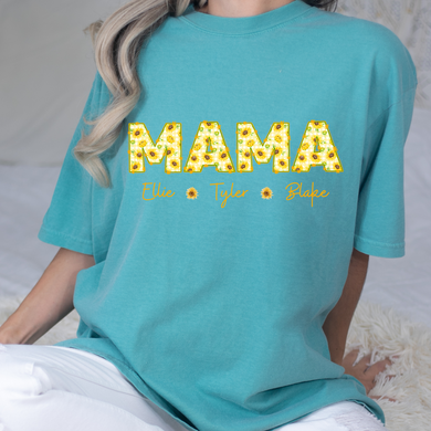 Sunflower Mama Customizable DTF Print