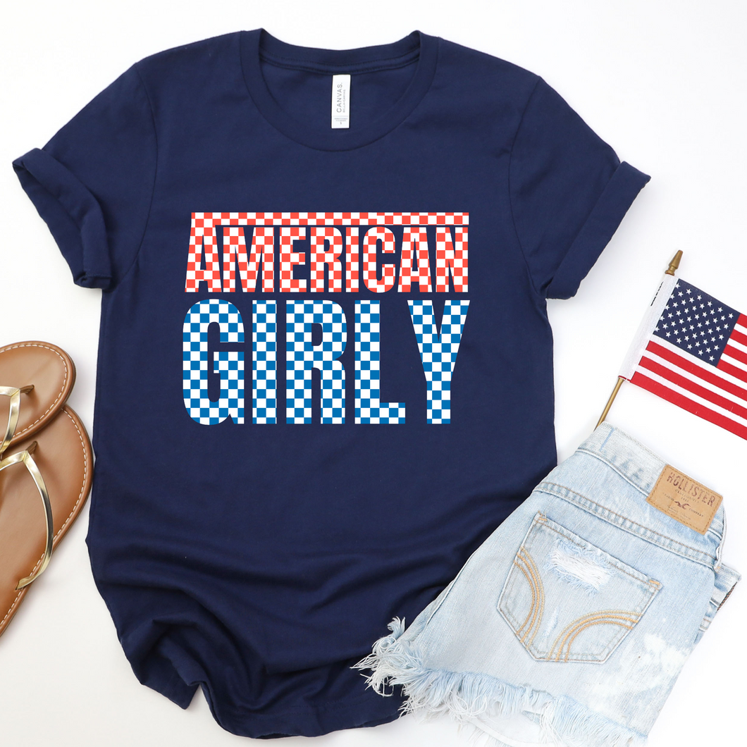 American Girly DTF Print