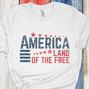 Land Of The Free DTF Print