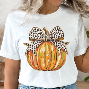 Festive Pumpkin DTF Print