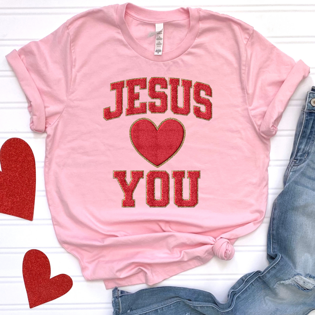 Jesus Loves You DTF Print