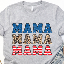 Load image into Gallery viewer, Mama Patriotic DTF Print