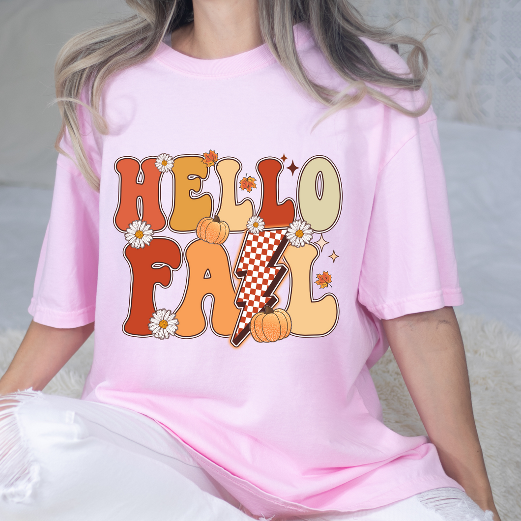 Hello Fall 1 DTF Print