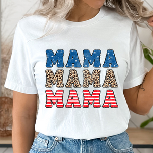 Mama Patriotic DTF Print