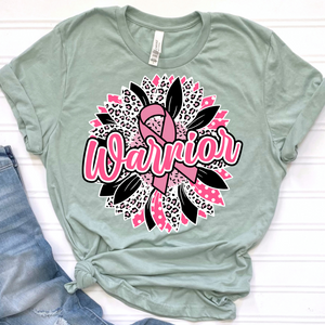 Warrior Flower DTF Print