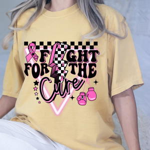 Fight For The Cure 2 DTF Print