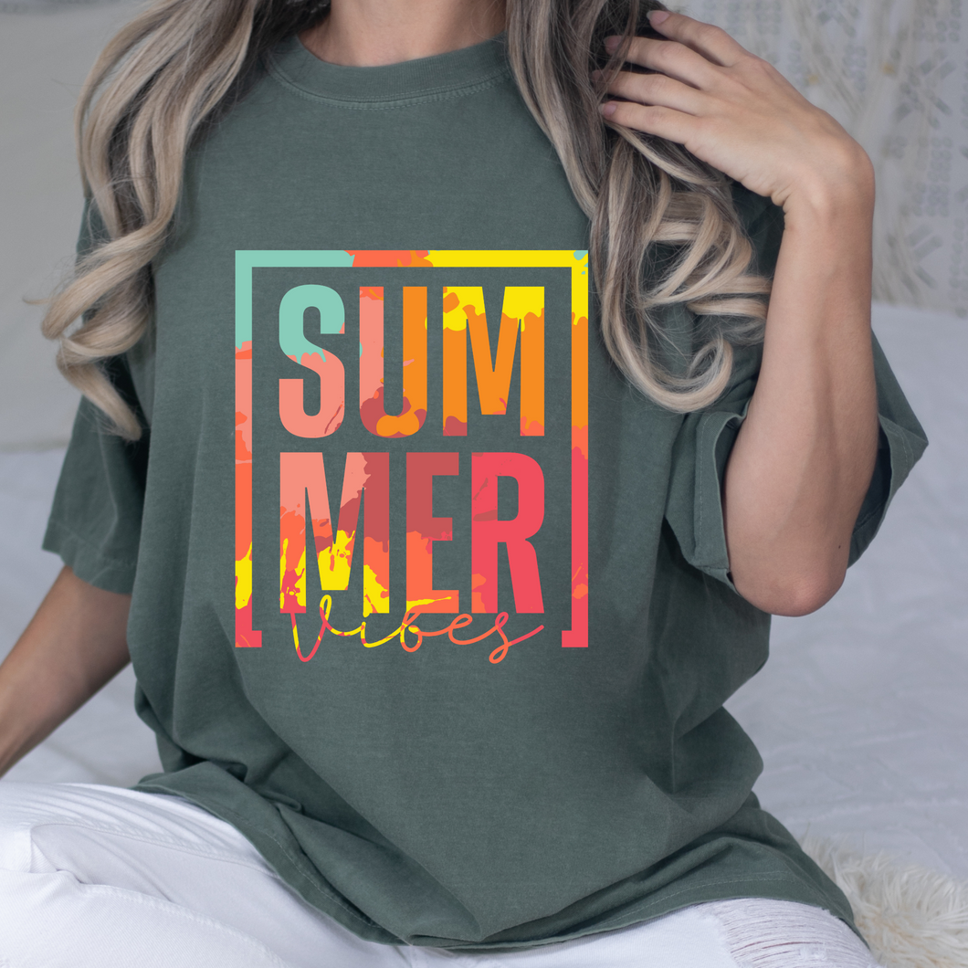 Summer Vibes DTF Print