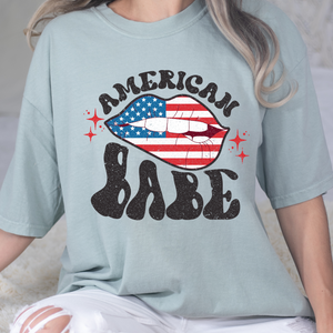American Babe DTF Print