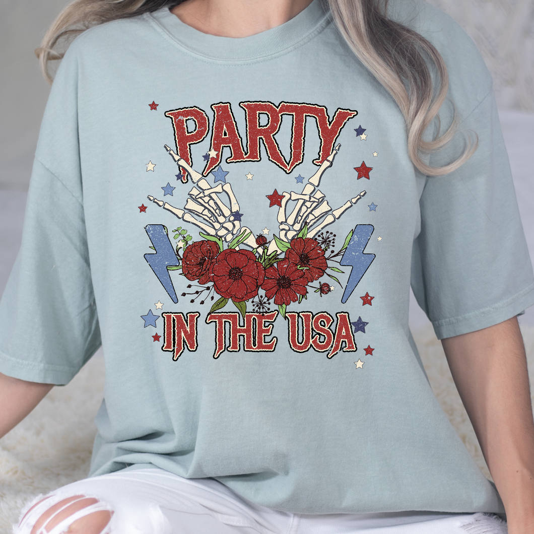 Party In The USA DTF Print