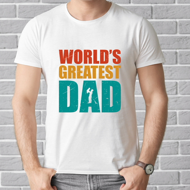 Greatest Dad DTF Print