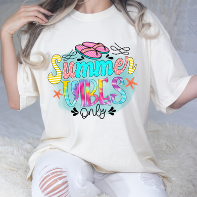 Summer Vibes Only DTF Print