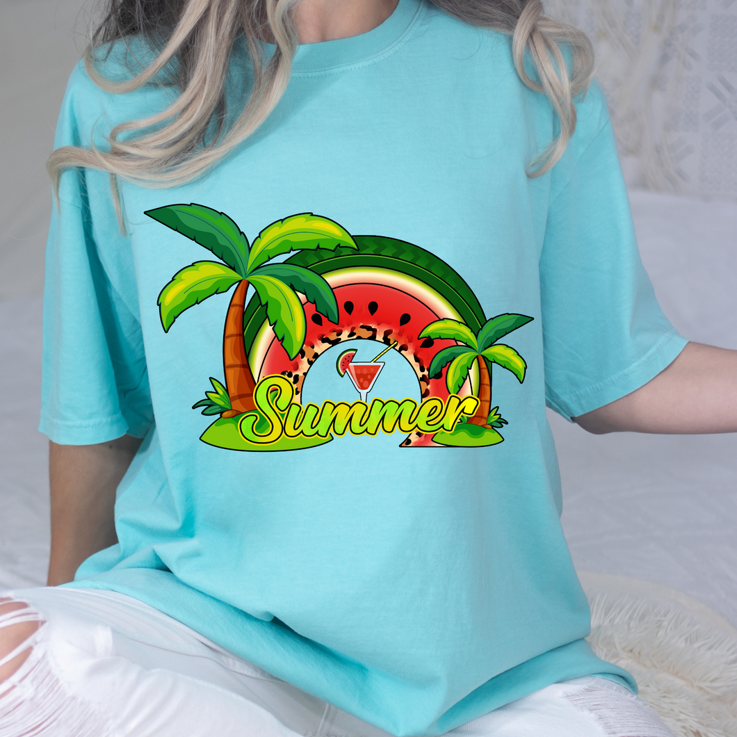 Summer Watermelon DTF Print