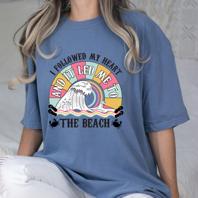 Beach DTF Print