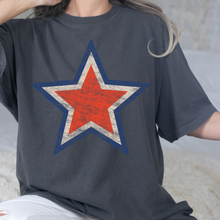 Load image into Gallery viewer, Patriotic Star DTF Print