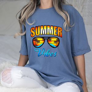 Summer Vibes Sunglasses DTF Print