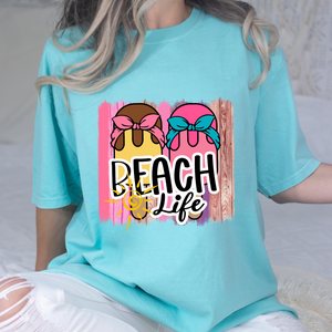 Beach Life DTF Print