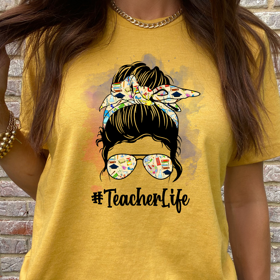 Teacher Life DTF Print