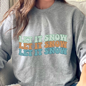 Let it snow DTF Print