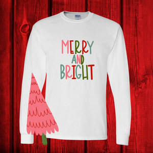 Merry and Bright DTF Print