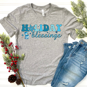 Holiday Blessings DTF Print