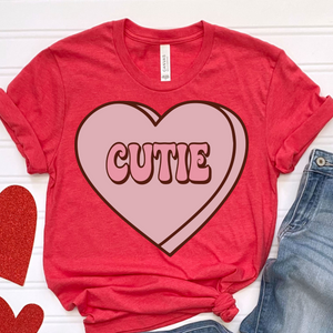 Cutie Heart DTF Print