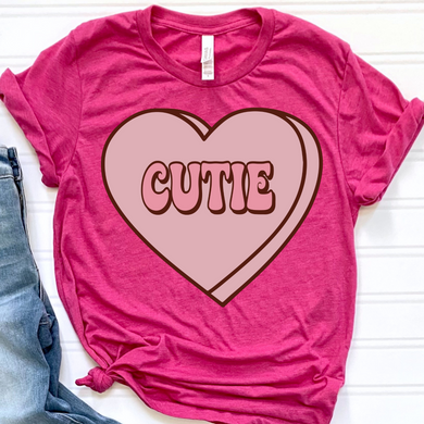 Cutie Heart DTF Print