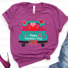 Load image into Gallery viewer, Happy Valentines Day Truck DTF Print