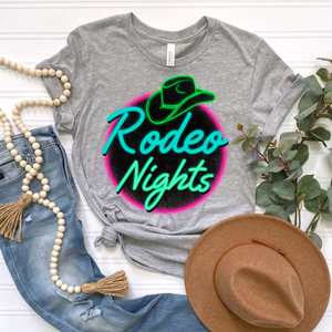 Rodeo Nights DTF Print
