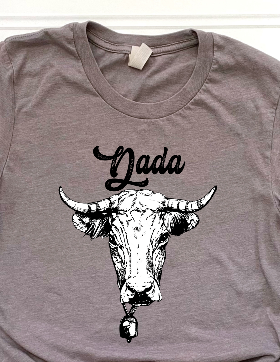 Dada Cow DTF Print