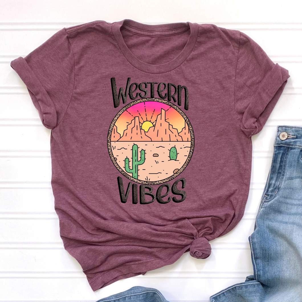 Western Vibes DTF Print