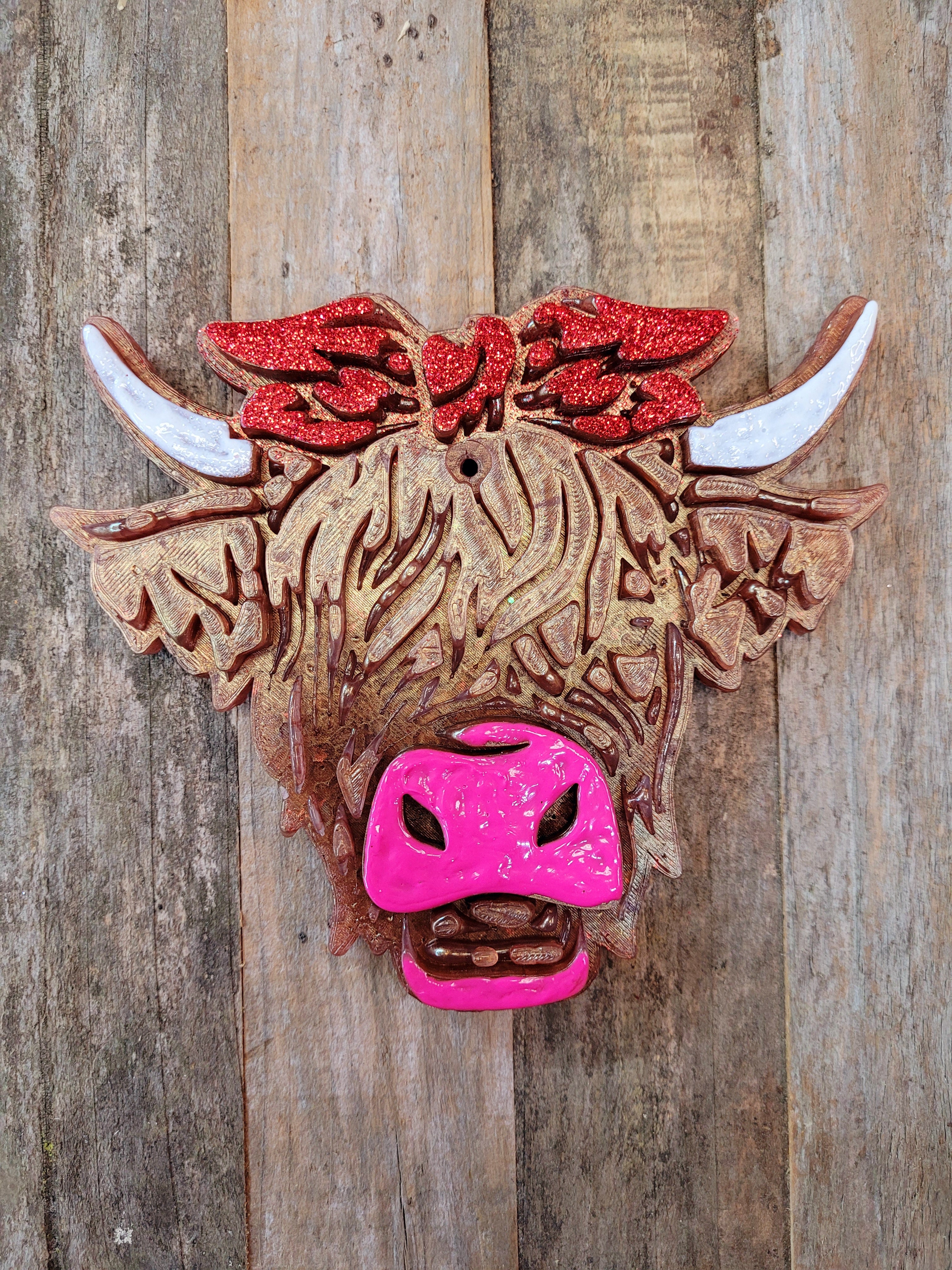 Christmas Highland Cow Car Freshie – Crawford Country Store