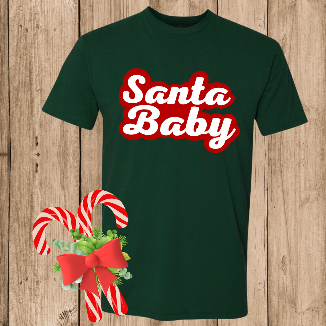 Santa Baby DTF Print