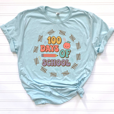 100 Days of School DTF Print