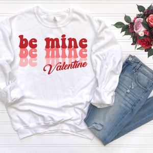 Be Mine Red DTF Print