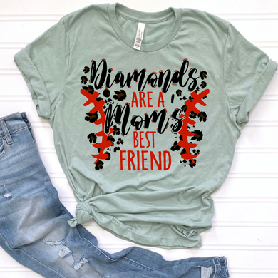 Diamonds are a Moms Best Friend DTF Print