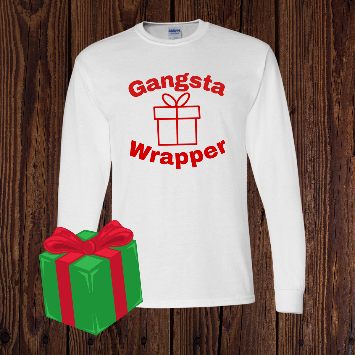 Gangsta Wrapper DTF Print – Crawford Country Store