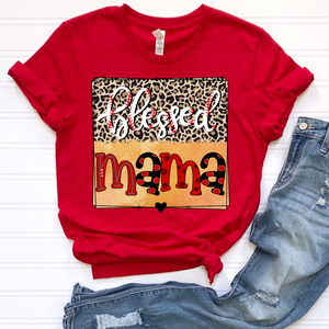 Blessed Mama DTF Print