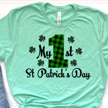 Load image into Gallery viewer, My First Saint Patrcks Day DTF Print