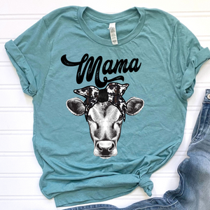 Mama Cow, Cow Print DTF Print